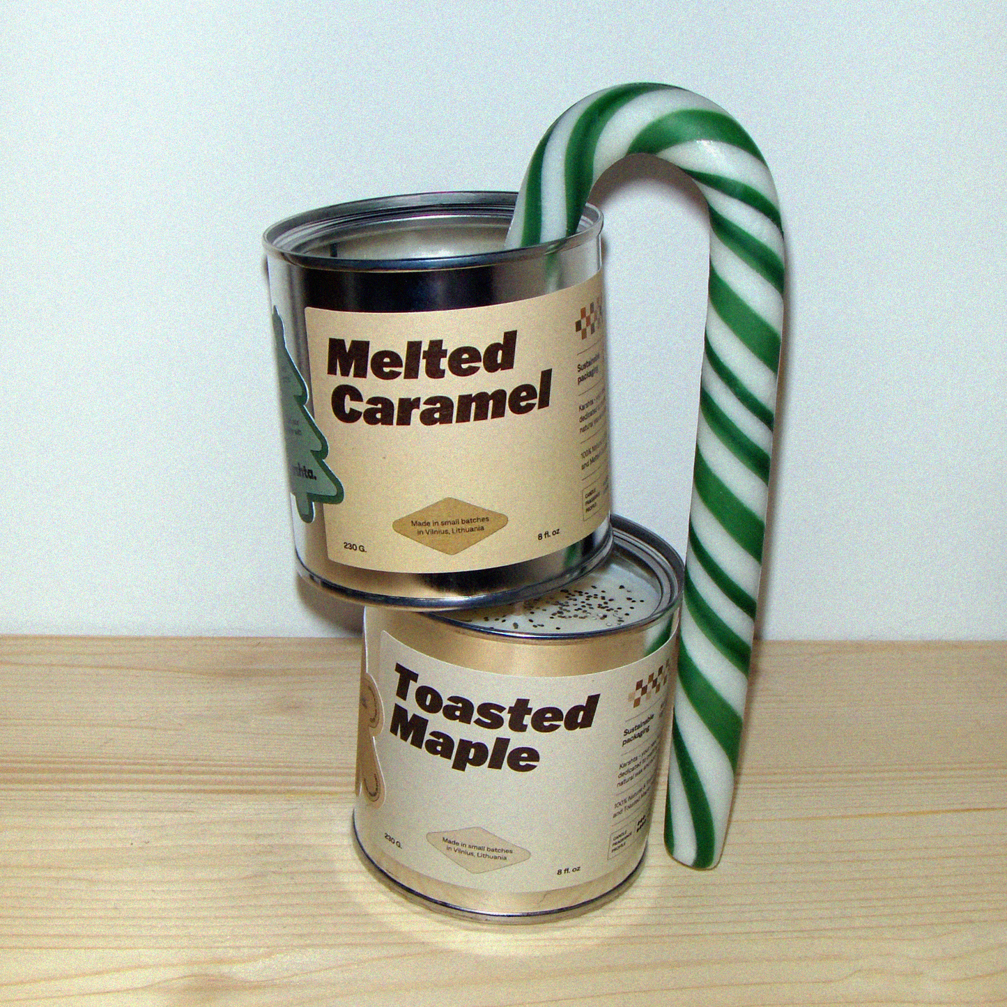 Melted Caramel Candle