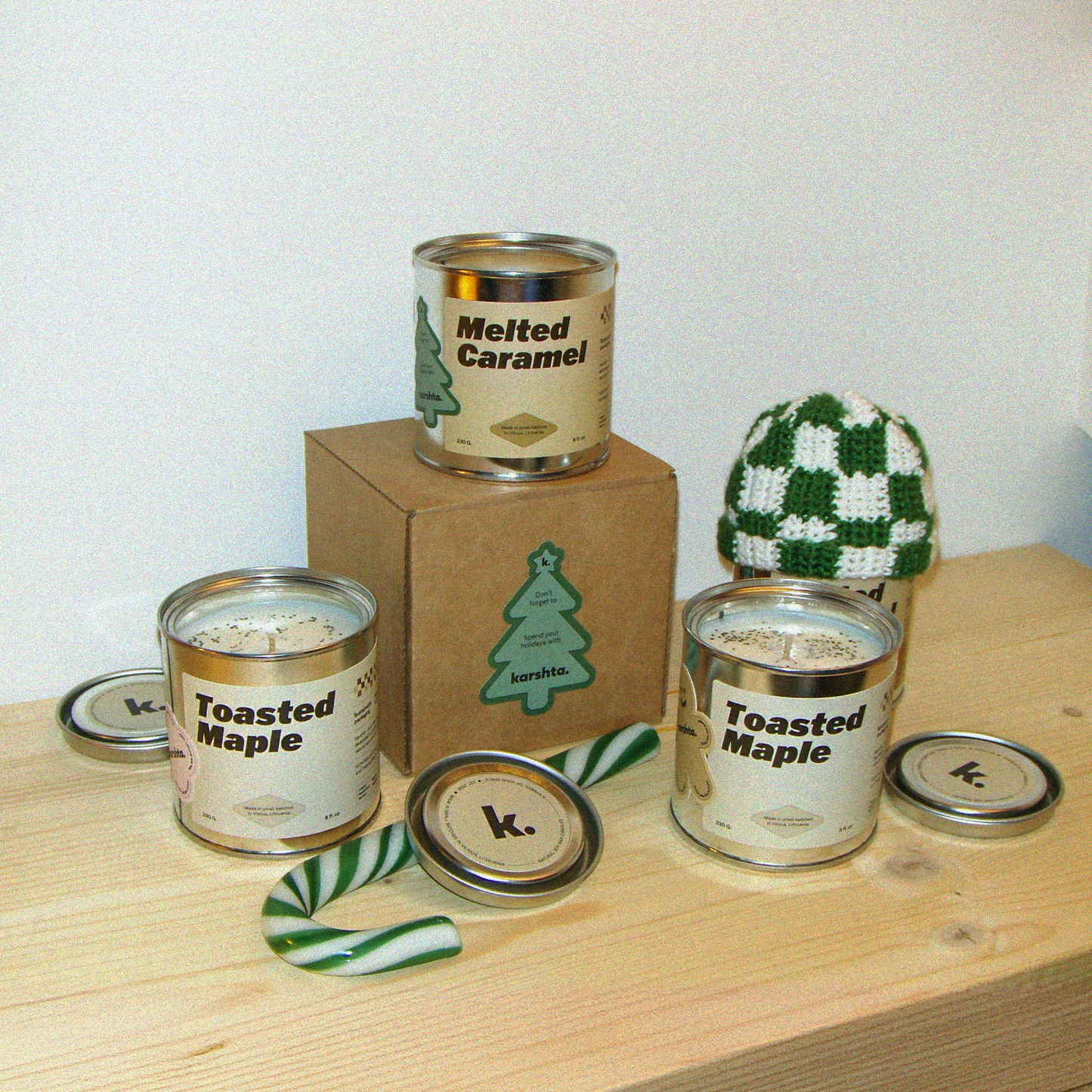 Melted Caramel Candle