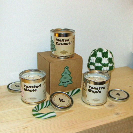 Melted Caramel Candle